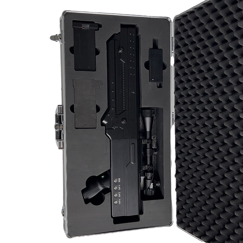  爱民手持便携式枪型低空防御反制四通道B型