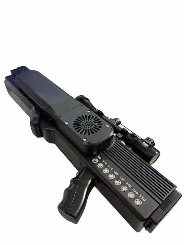  爱民手持便携式枪型低空防御反制八通道